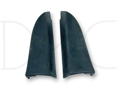 99-07 Ford F250 F350 LH RH Left Right Door Sail Trim Panel Covers Set Black OE