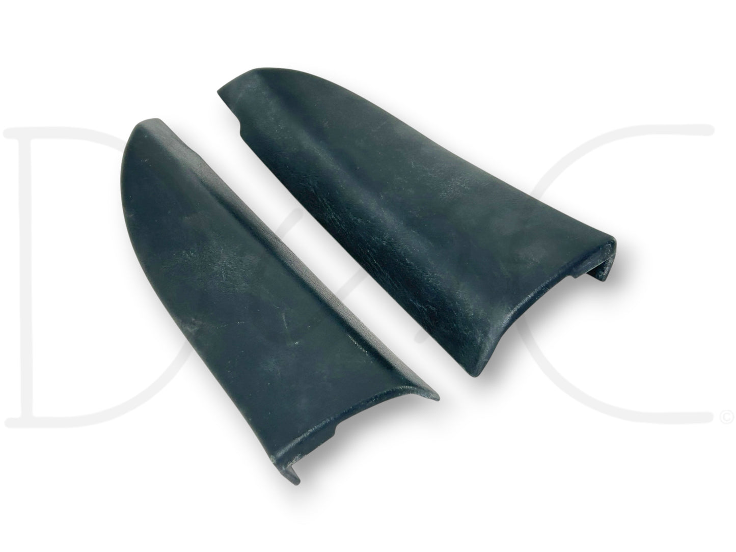 99-07 Ford F250 F350 LH RH Left Right Door Sail Trim Panel Covers Set Black OE