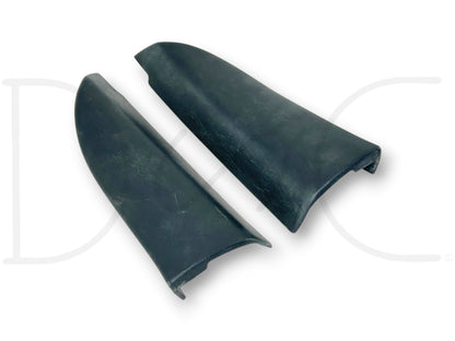 99-07 Ford F250 F350 LH RH Left Right Door Sail Trim Panel Covers Set Black OE