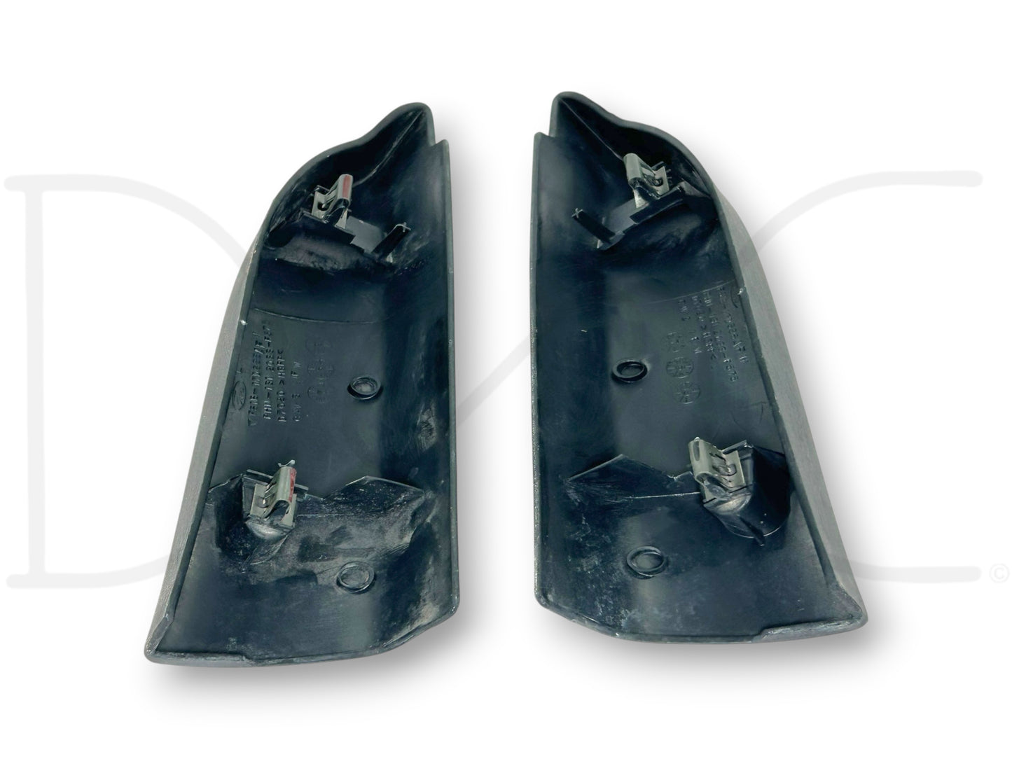 99-07 Ford F250 F350 LH RH Left Right Door Sail Trim Panel Covers Set Black OE