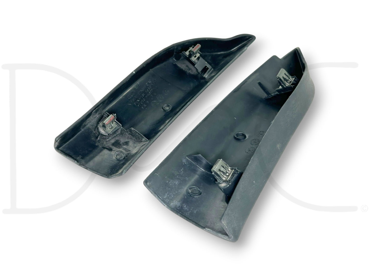 99-07 Ford F250 F350 LH RH Left Right Door Sail Trim Panel Covers Set Black OE
