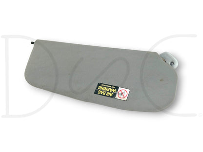 99-01 Ford F250 F350 LH Left Driver Sun Visor Gray Cloth OEM