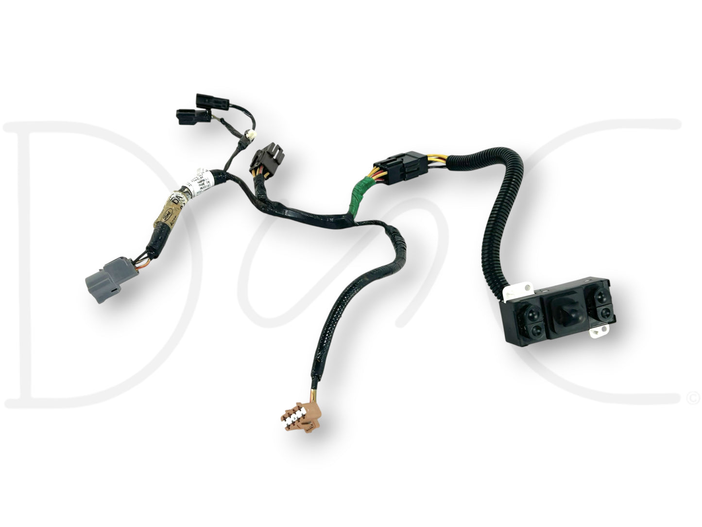 02-07 Ford F250 F350 RH Right Passenger Power Seat Switch Control Wiring Harness
