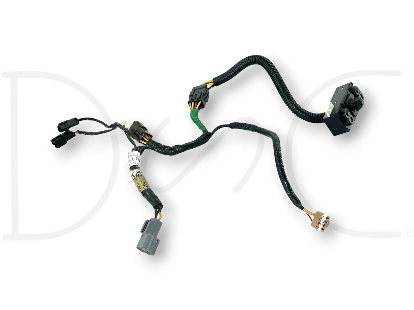 02-07 Ford F250 F350 RH Right Passenger Power Seat Switch Control Wiring Harness