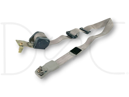 99-00 Ford F250 F350 RH Right Passenger Front Seat Belt Seatbelt Gray