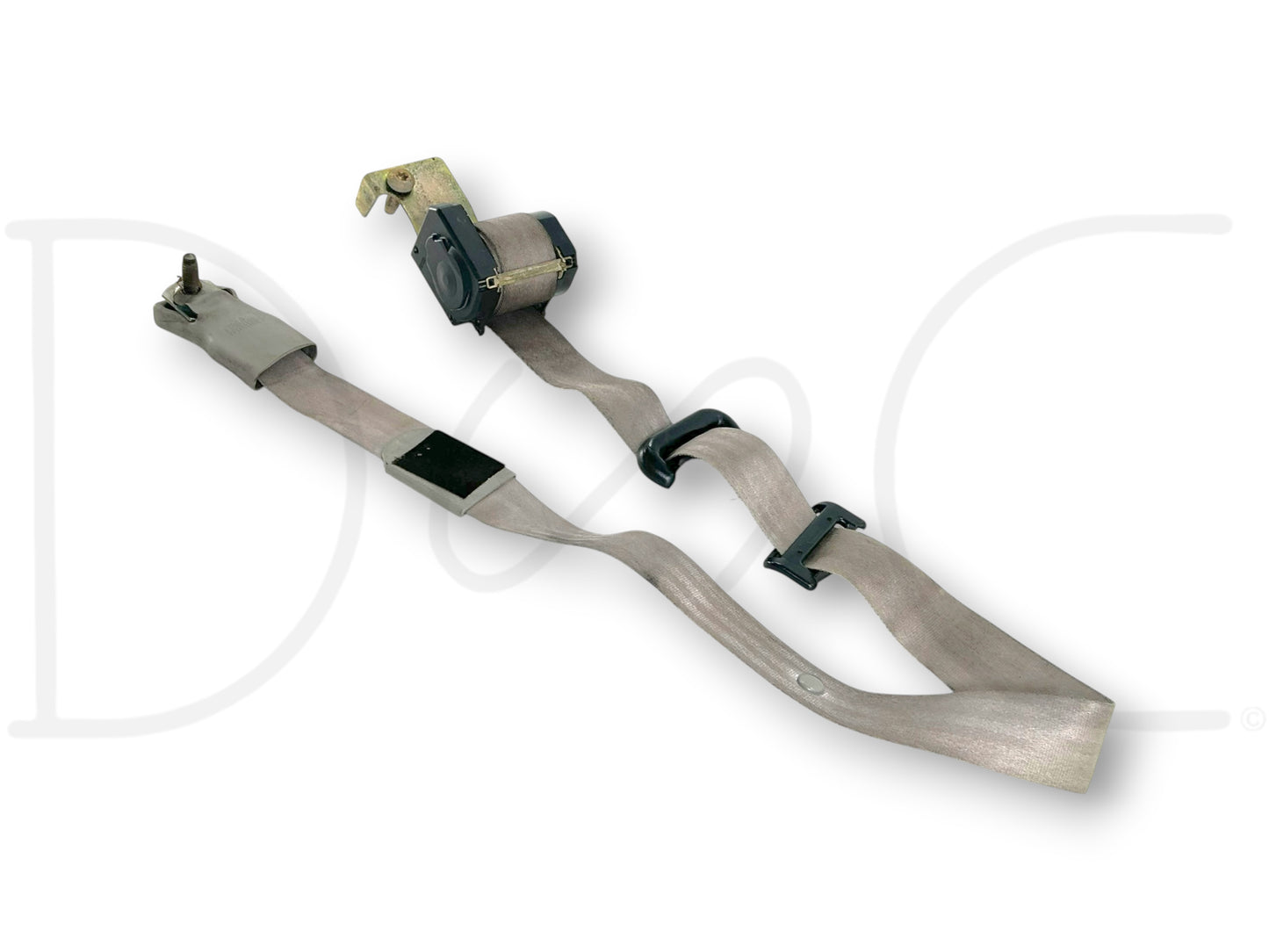 99-00 Ford F250 F350 RH Right Passenger Front Seat Belt Seatbelt Gray