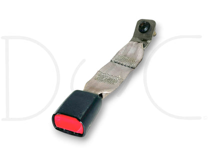 99-02 Ford F250 F350 Rear Back Seat Seatbelt Latch Buckle Gray OE