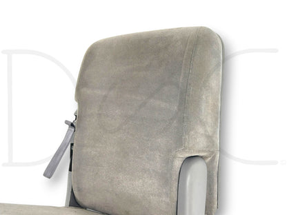 99-00 Ford F250 F350 Front Center Console Jump Seat Gray Cloth OEM