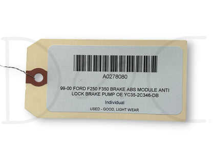 99-00 Ford F250 F350 Brake ABS Module Anti Lock Brake Pump OE Yc35-2C346-Db