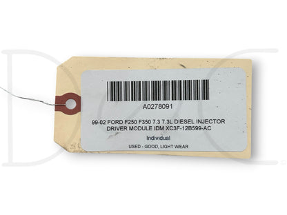 99-02 Ford F250 F350 7.3 7.3L Diesel Injector Driver Module IDM Xc3F-12B599-AC