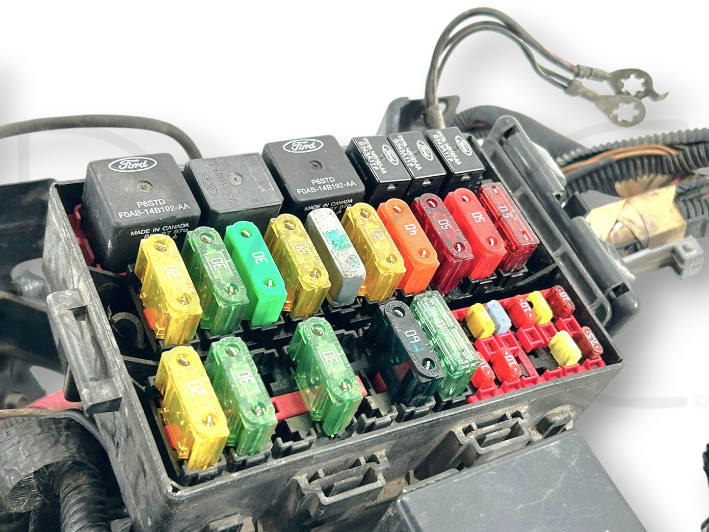 2000 Ford F250 F350 7.3 Diesel ZF6 Front Body Wiring Harness YC3T-12A581-P260F