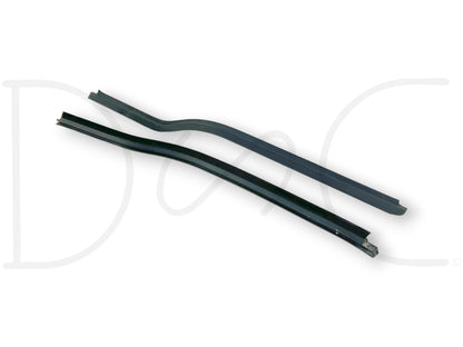 99-07 Ford F250 F350 LH Left Driver Front Door Window Sweep Seal Set OE Sweeps