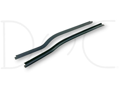99-07 Ford F250 F350 LH Left Driver Front Door Window Sweep Seal Set OE Sweeps