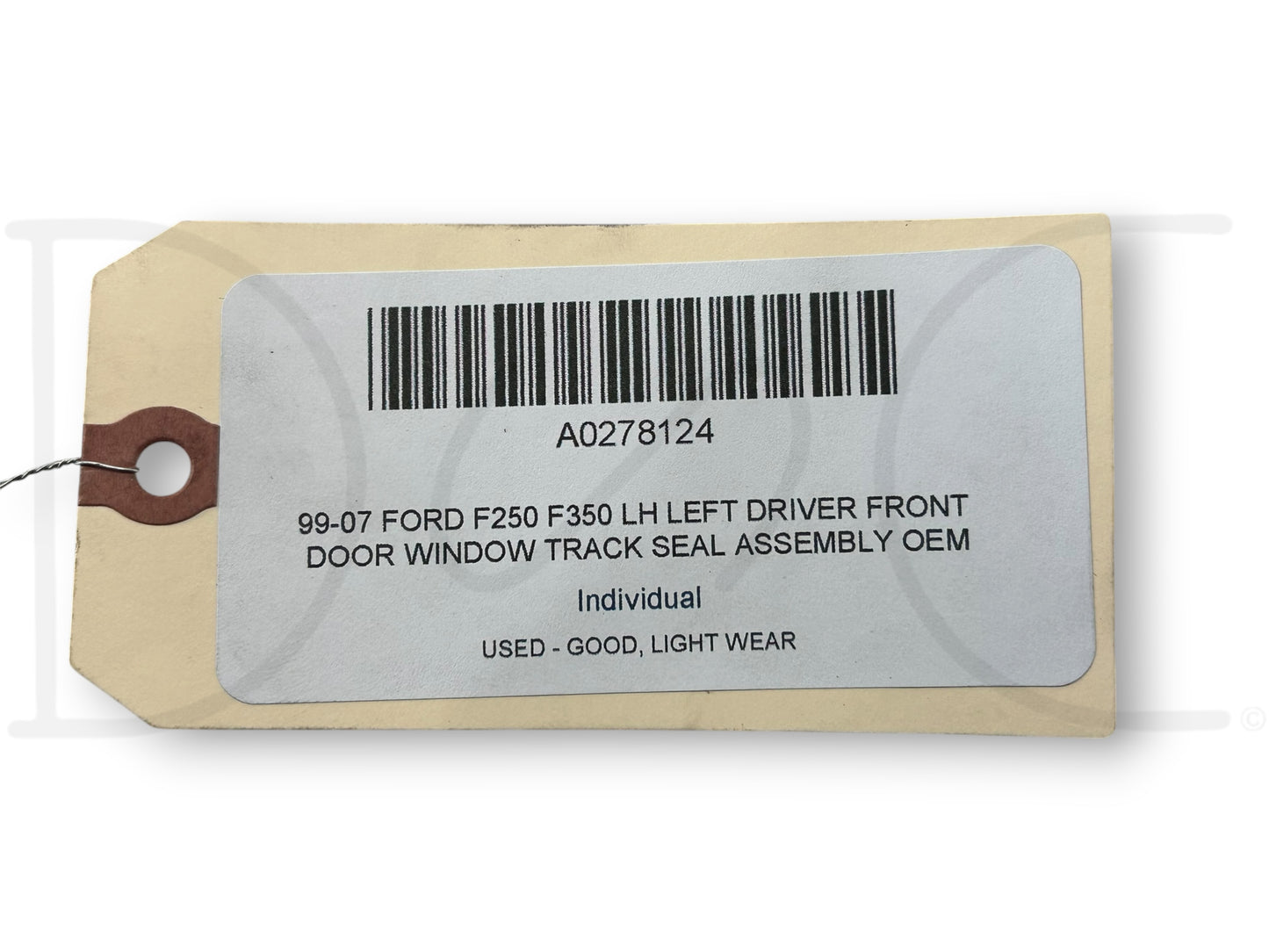 99-07 Ford F250 F350 LH Left Driver Front Door Window Track Seal Assembly OEM