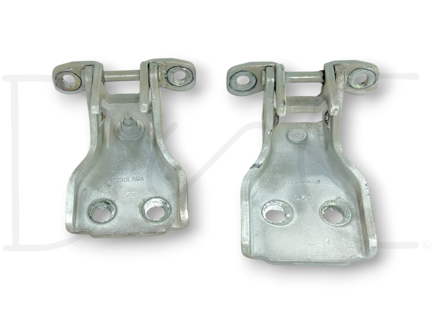 99-07 Ford F250 F350 LH Left Driver Front Door Hinge Set OE Upper Lower Hinges