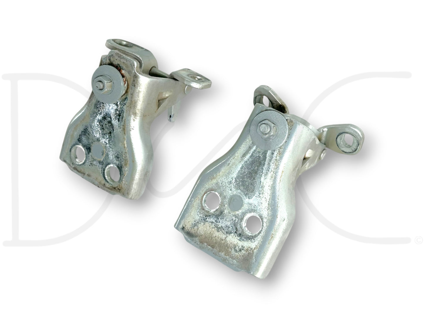 99-07 Ford F250 F350 LH Left Driver Front Door Hinge Set OE Upper Lower Hinges