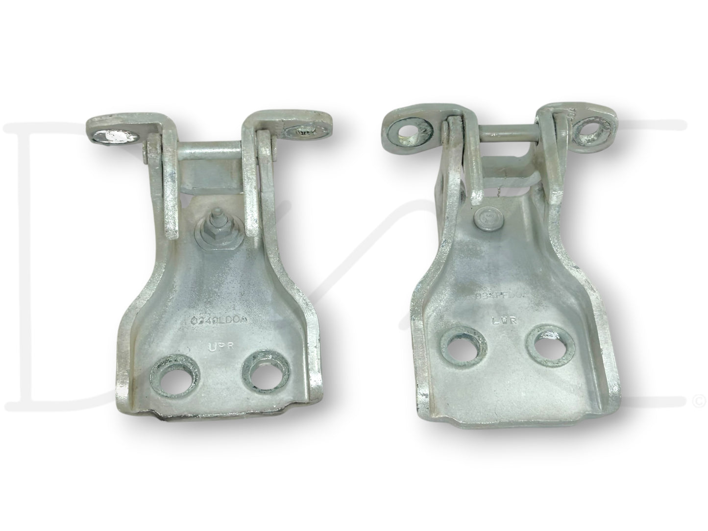 99-07 Ford F250 F350 RH Right Passenger Front Door Hinge Set Upper Lower Hinges