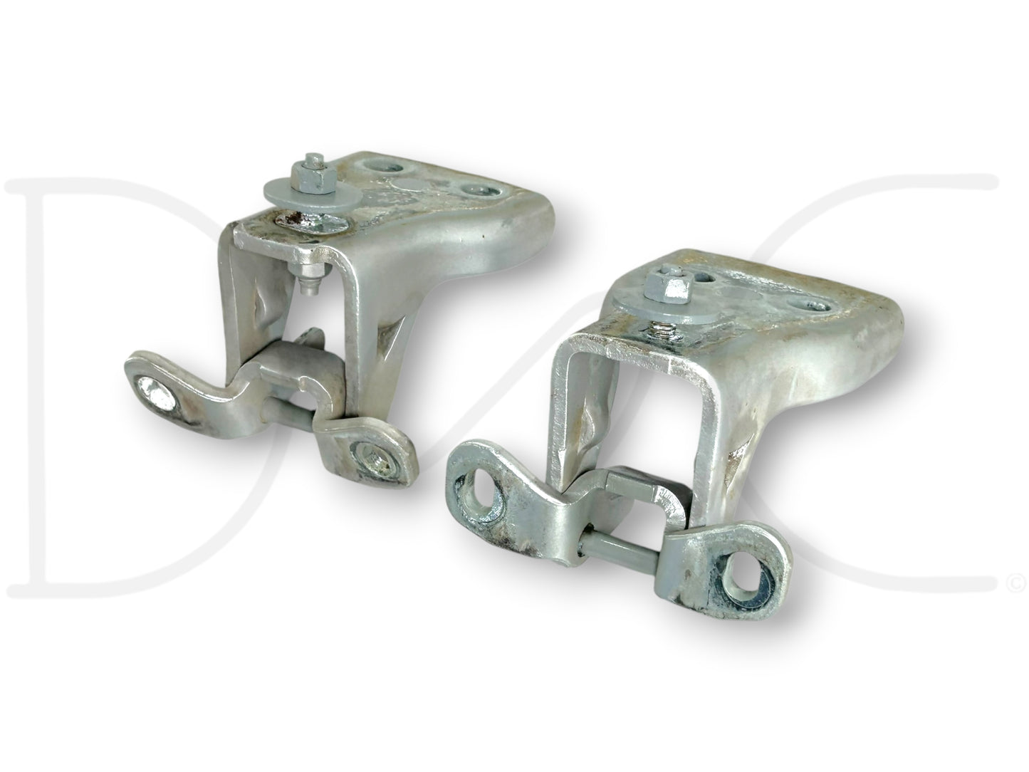99-07 Ford F250 F350 RH Right Passenger Front Door Hinge Set Upper Lower Hinges