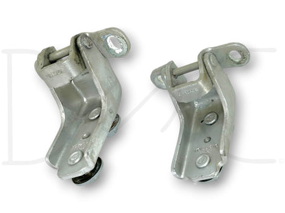 99-07 Ford F250 F350 Crew LH Left Driver Rear Door Hinge Set Upper Lower Hinges