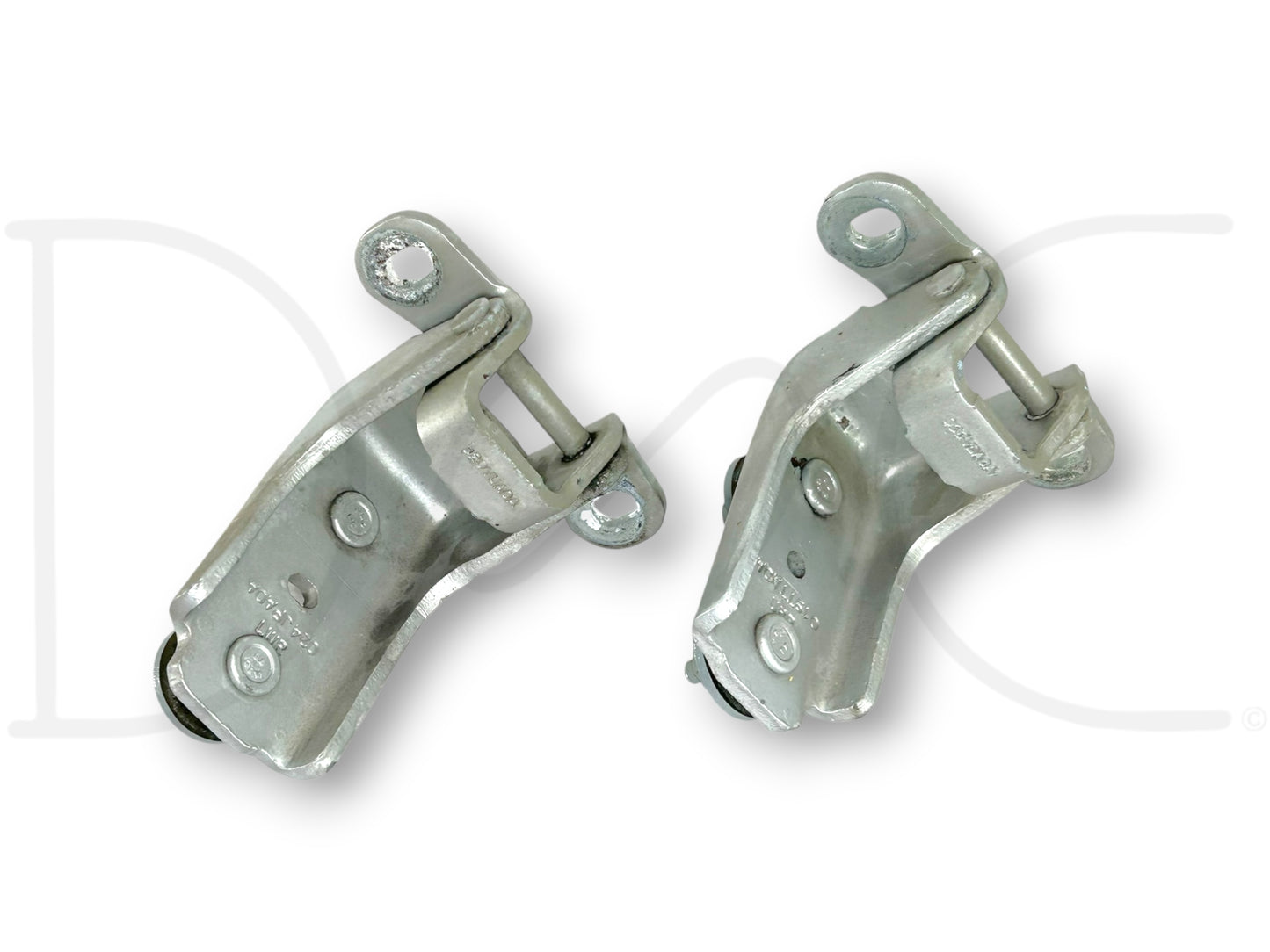 99-07 Ford F250 F350 Crew LH Left Driver Rear Door Hinge Set Upper Lower Hinges