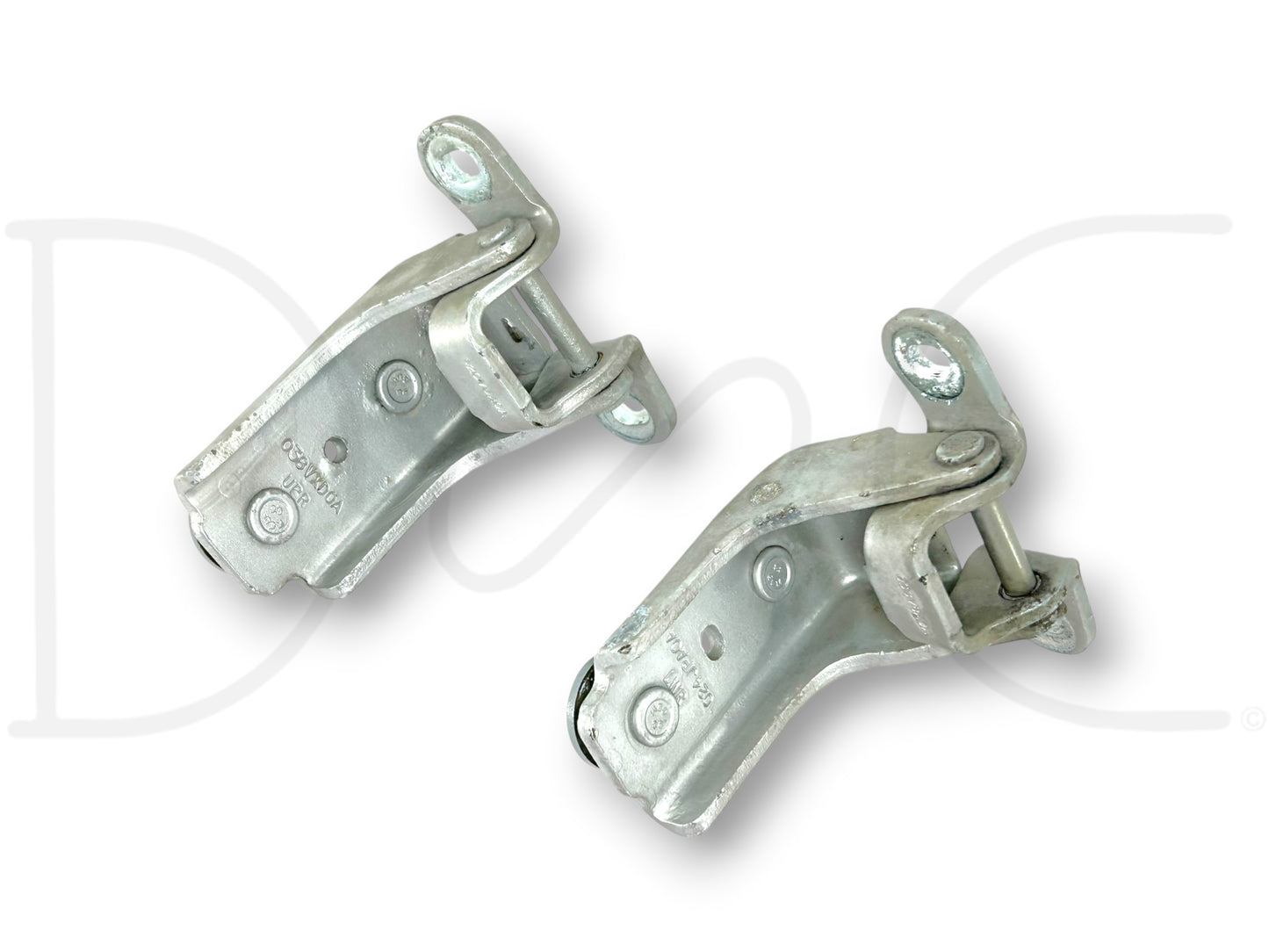 99-07 Ford F250 F350 RH Right Passenger Rear Door Hinge Set Upper Lower Hinges