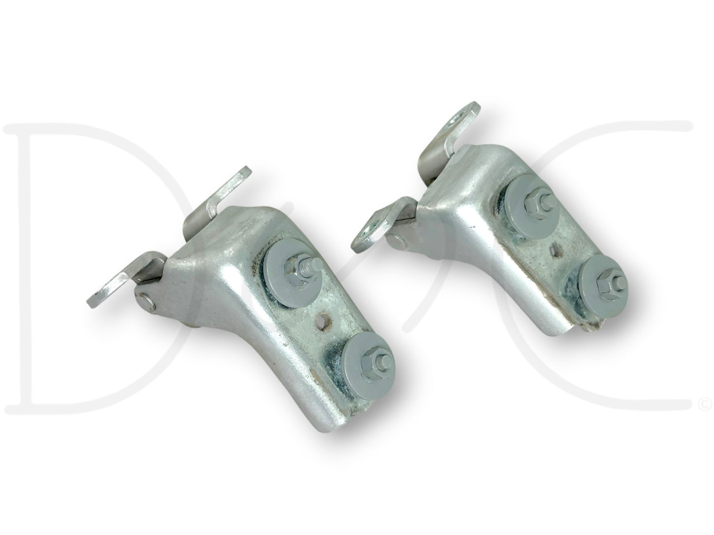 99-07 Ford F250 F350 RH Right Passenger Rear Door Hinge Set Upper Lower Hinges
