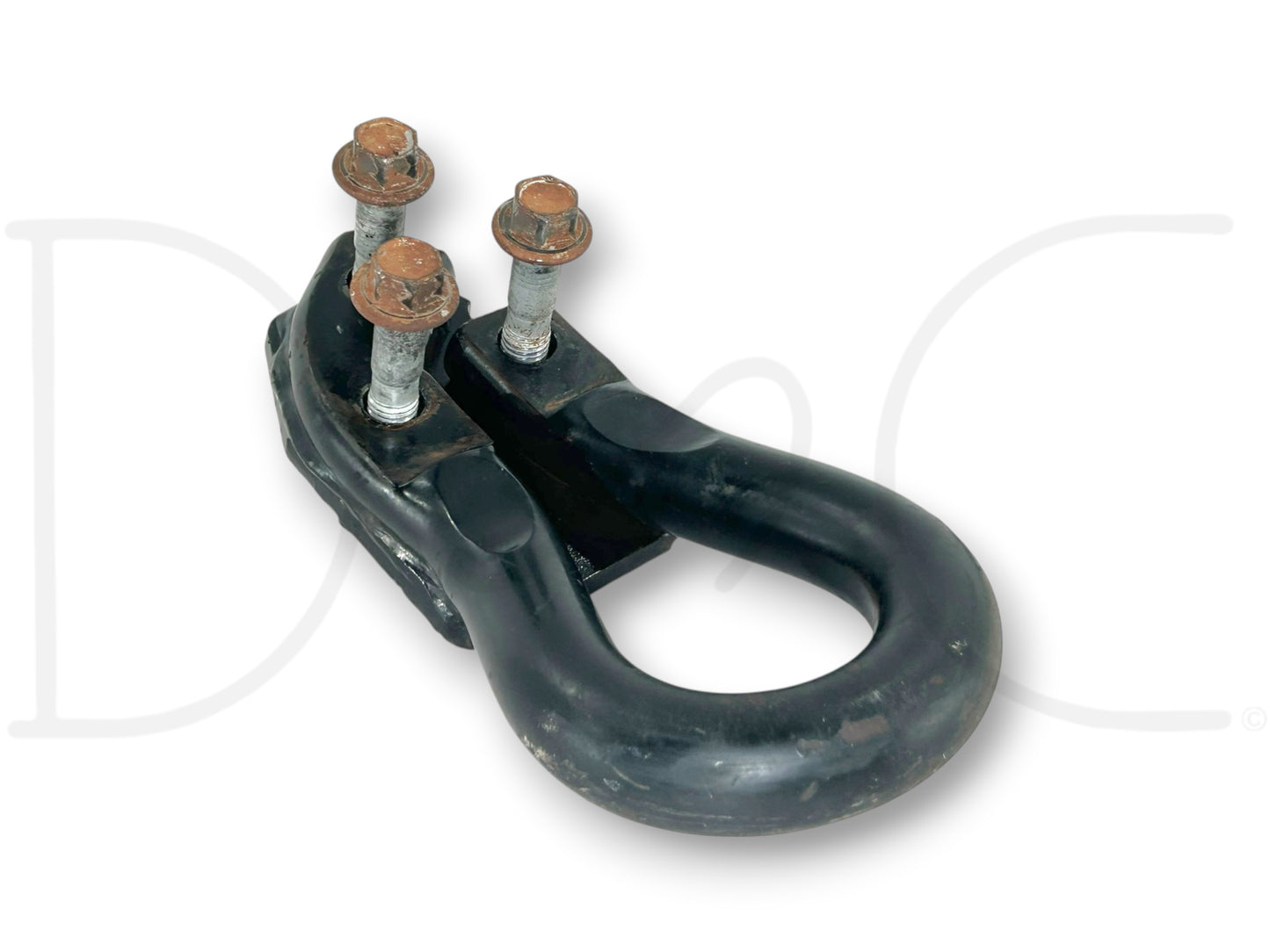00-07 Ford F250 F350 Tow Hook Recovery Loop Black W/ Bolts Yc35-17A954