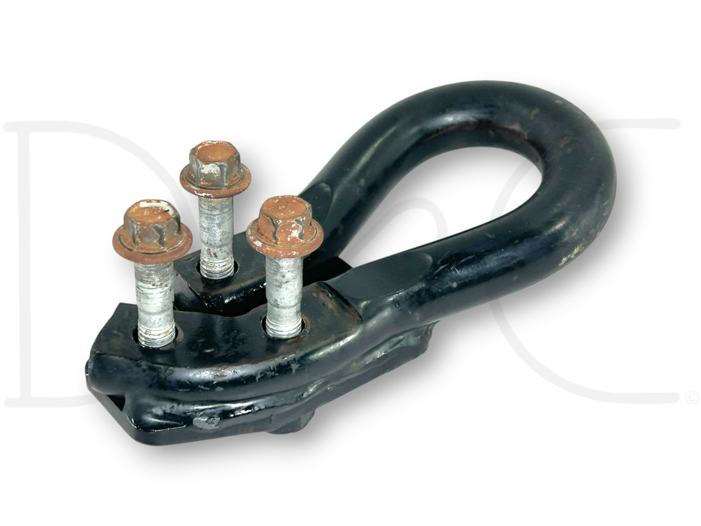 00-07 Ford F250 F350 Tow Hook Recovery Loop Black W/ Bolts Yc35-17A954