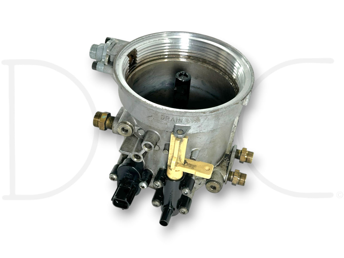 99-02 Ford F250 F350 7.3L 7.3 Diesel Fuel Bowl Filter Housing Assembly OE