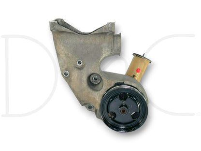 99-02 Ford F250 F350 7.3L Power Steering Pump Alternator Bracket Pulley Assembly