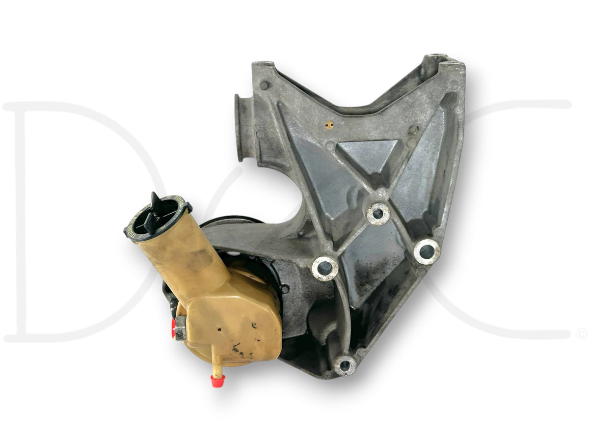 99-02 Ford F250 F350 7.3L Power Steering Pump Alternator Bracket Pulley Assembly