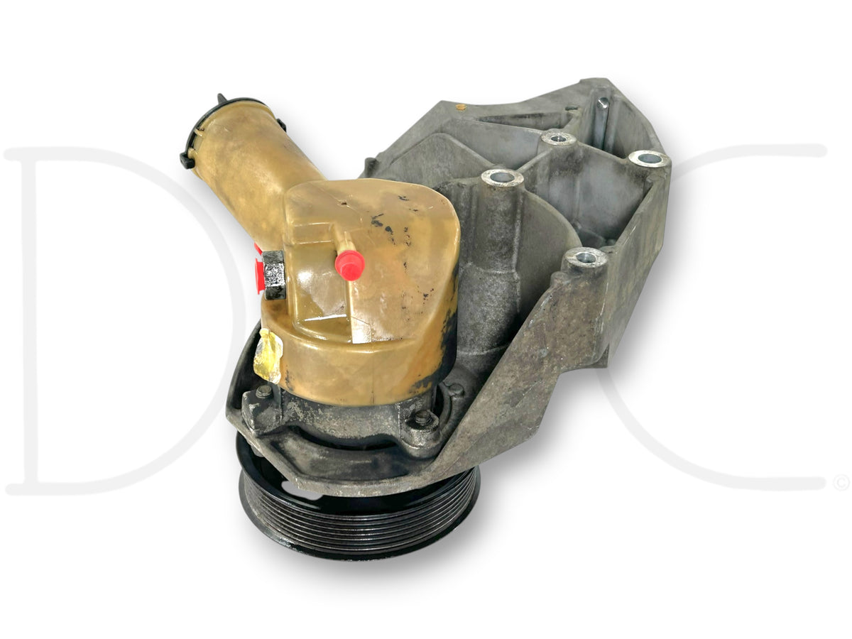 99-02 Ford F250 F350 7.3L Power Steering Pump Alternator Bracket Pulley Assembly