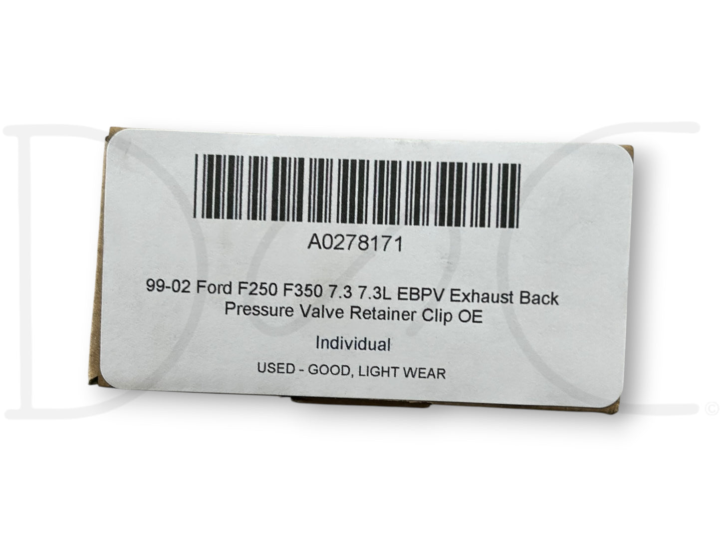 99-02 Ford F250 F350 7.3 7.3L EBPV Exhaust Back Pressure Valve Retainer Clip OE