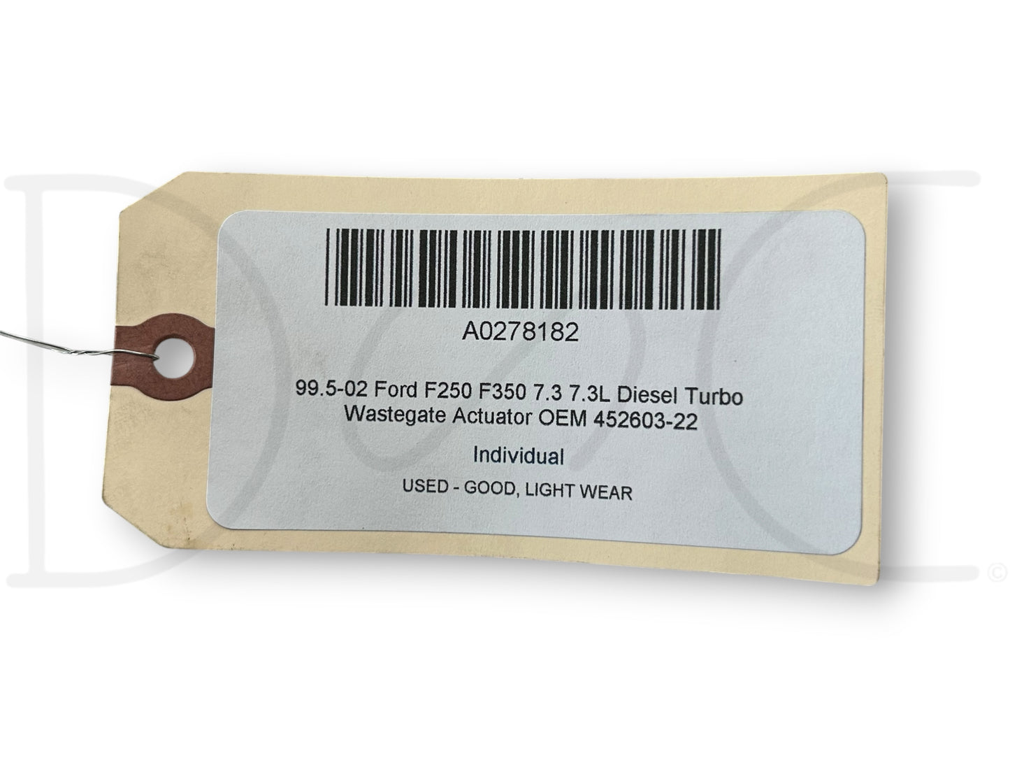 99.5-02 Ford F250 F350 7.3 7.3L Diesel Turbo Wastegate Actuator OEM 452603-22