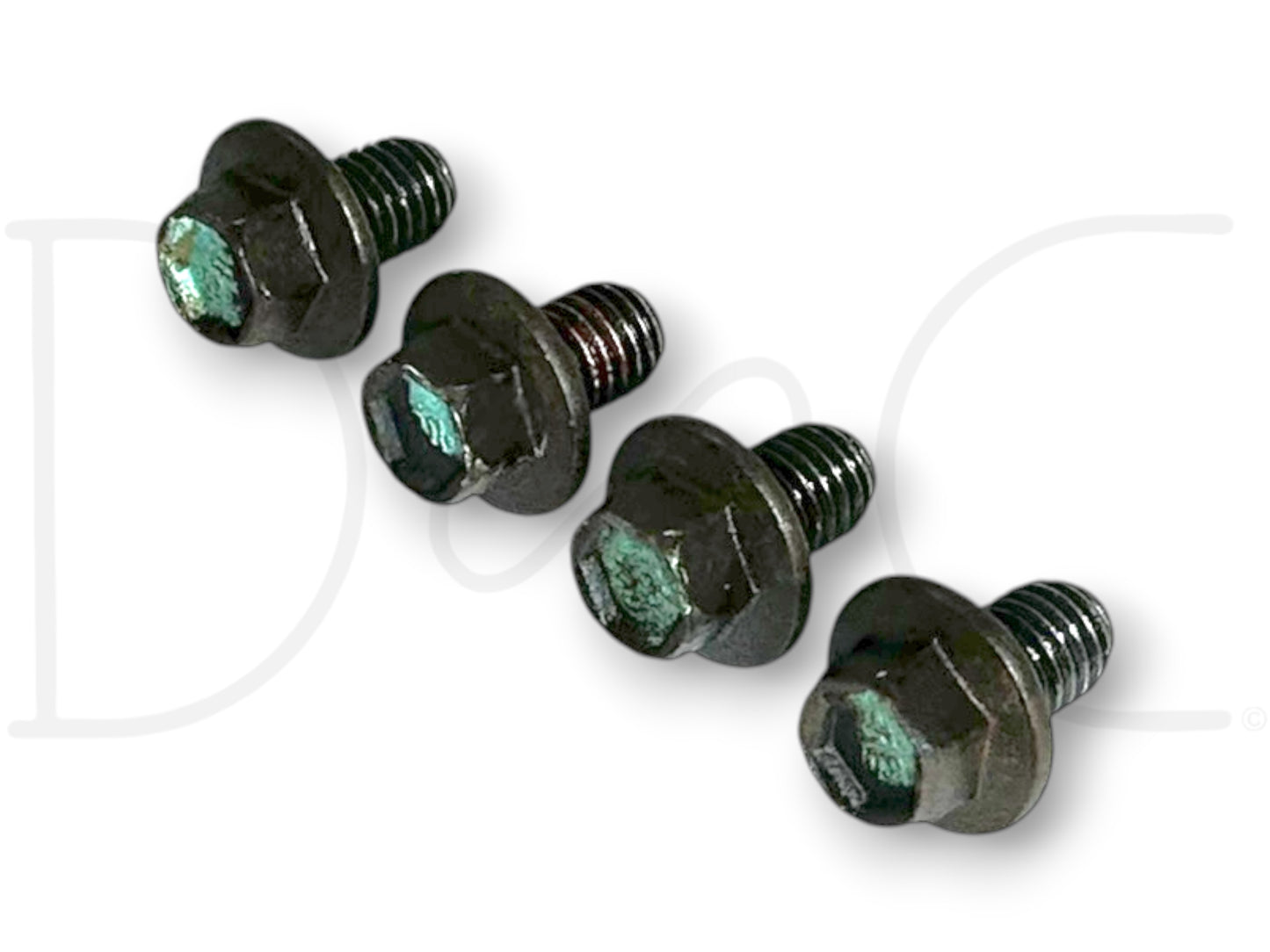 99-02 Ford F250 F350 7.3 7.3L Water Pump Pulley Bolts Bolt Set (4) OE