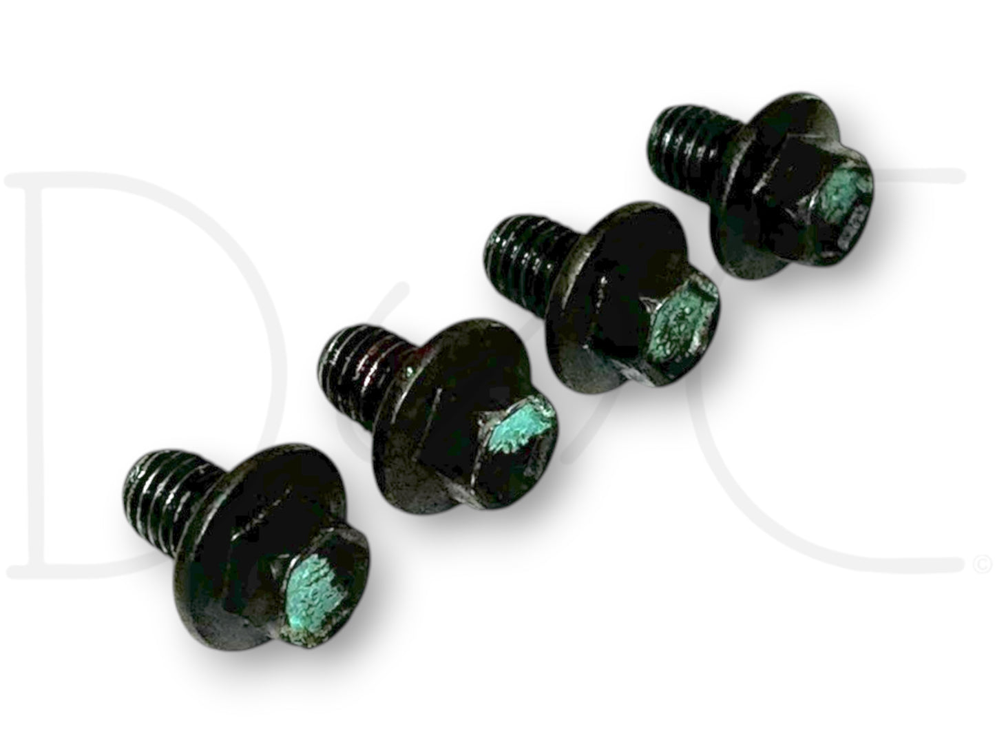 99-02 Ford F250 F350 7.3 7.3L Water Pump Pulley Bolts Bolt Set (4) OE