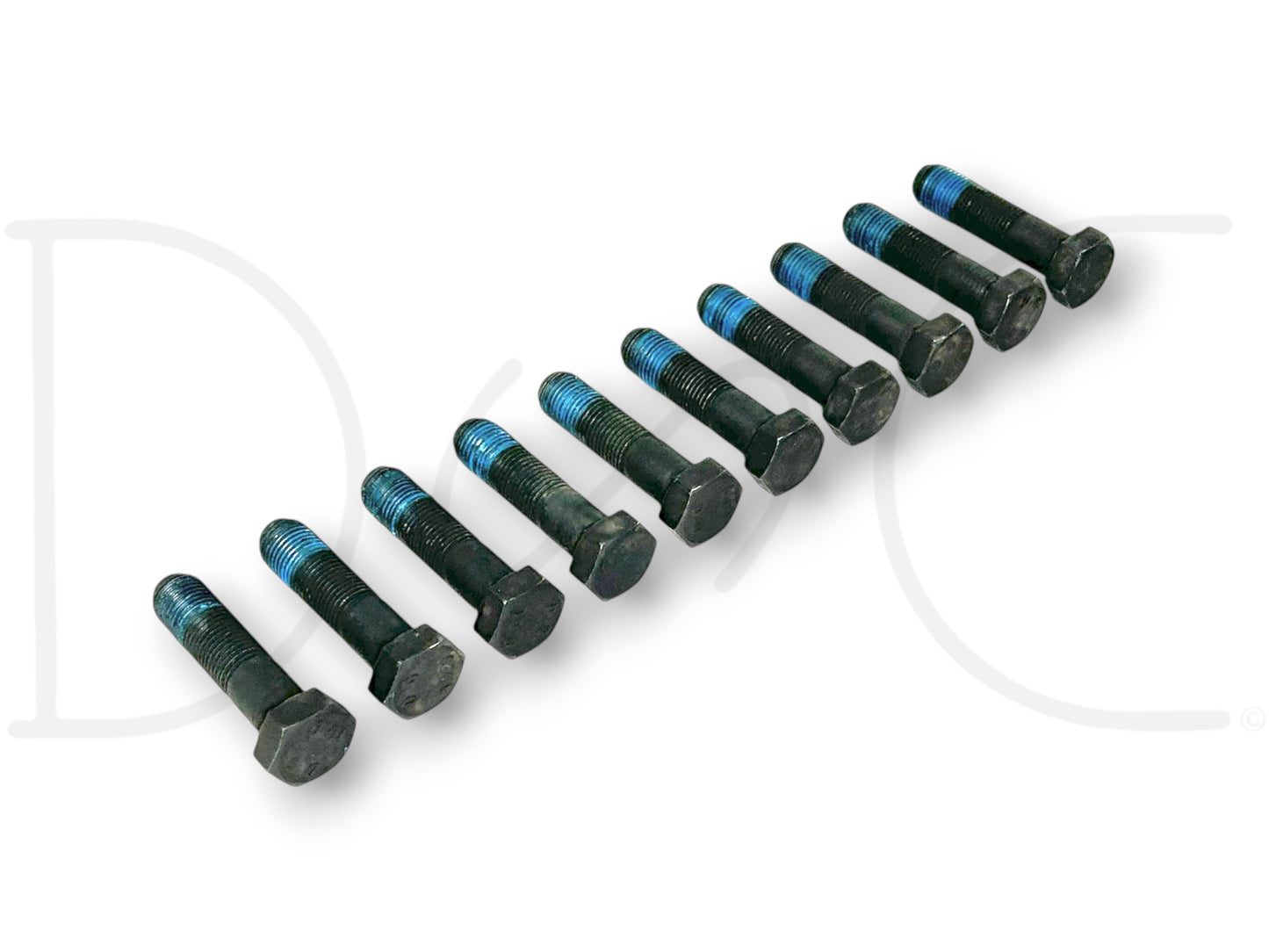 99-02 Ford F250 F350 7.3 7.3L Diesel ZF6 Manual Flywheel Bolt Set 10 Bolts