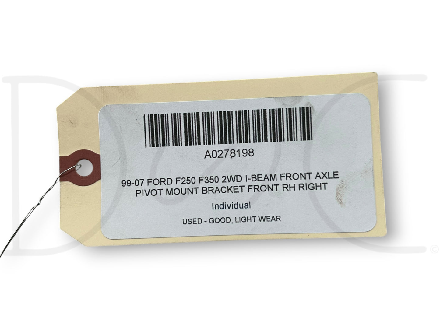 99-07 Ford F250 F350 2WD I-Beam Front Axle Pivot Mount Bracket Front RH Right