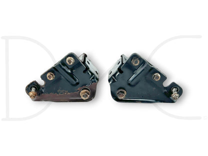 99-04 Ford F250 F350 2WD Radius Arm Bracket Set OE Brackets Frame Mounts