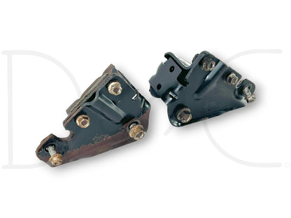 99-04 Ford F250 F350 2WD Radius Arm Bracket Set OE Brackets Frame Mounts
