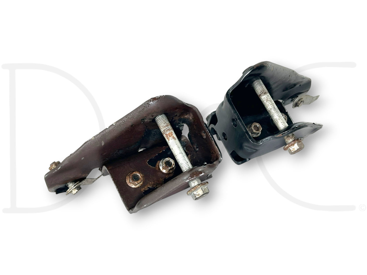 99-04 Ford F250 F350 2WD Radius Arm Bracket Set OE Brackets Frame Mounts