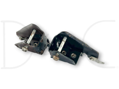99-04 Ford F250 F350 2WD Radius Arm Bracket Set OE Brackets Frame Mounts