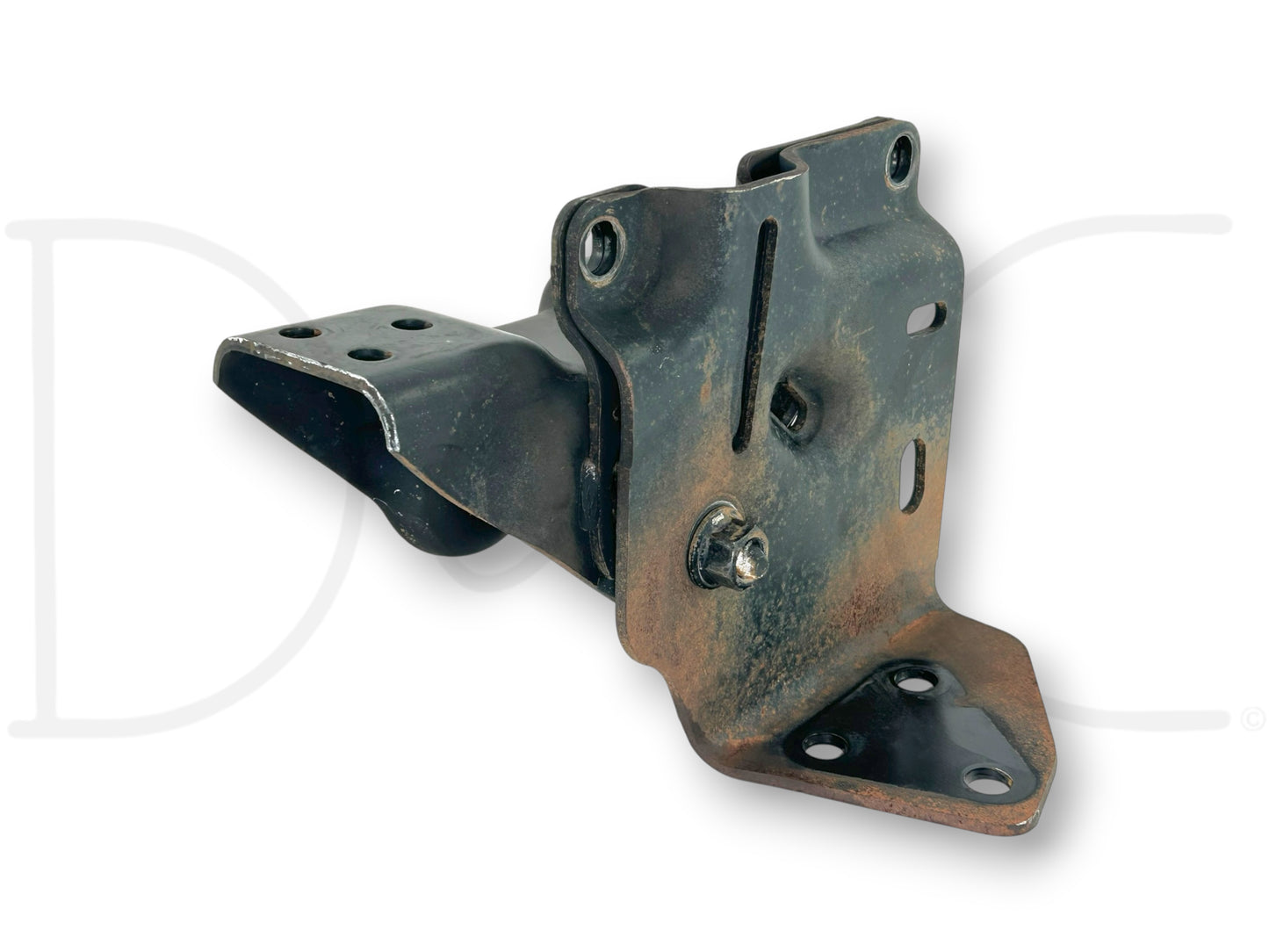 00-03 Ford F250 F350 LH Left Driver Front Leaf Spring Hanger Crash Bar Bracket