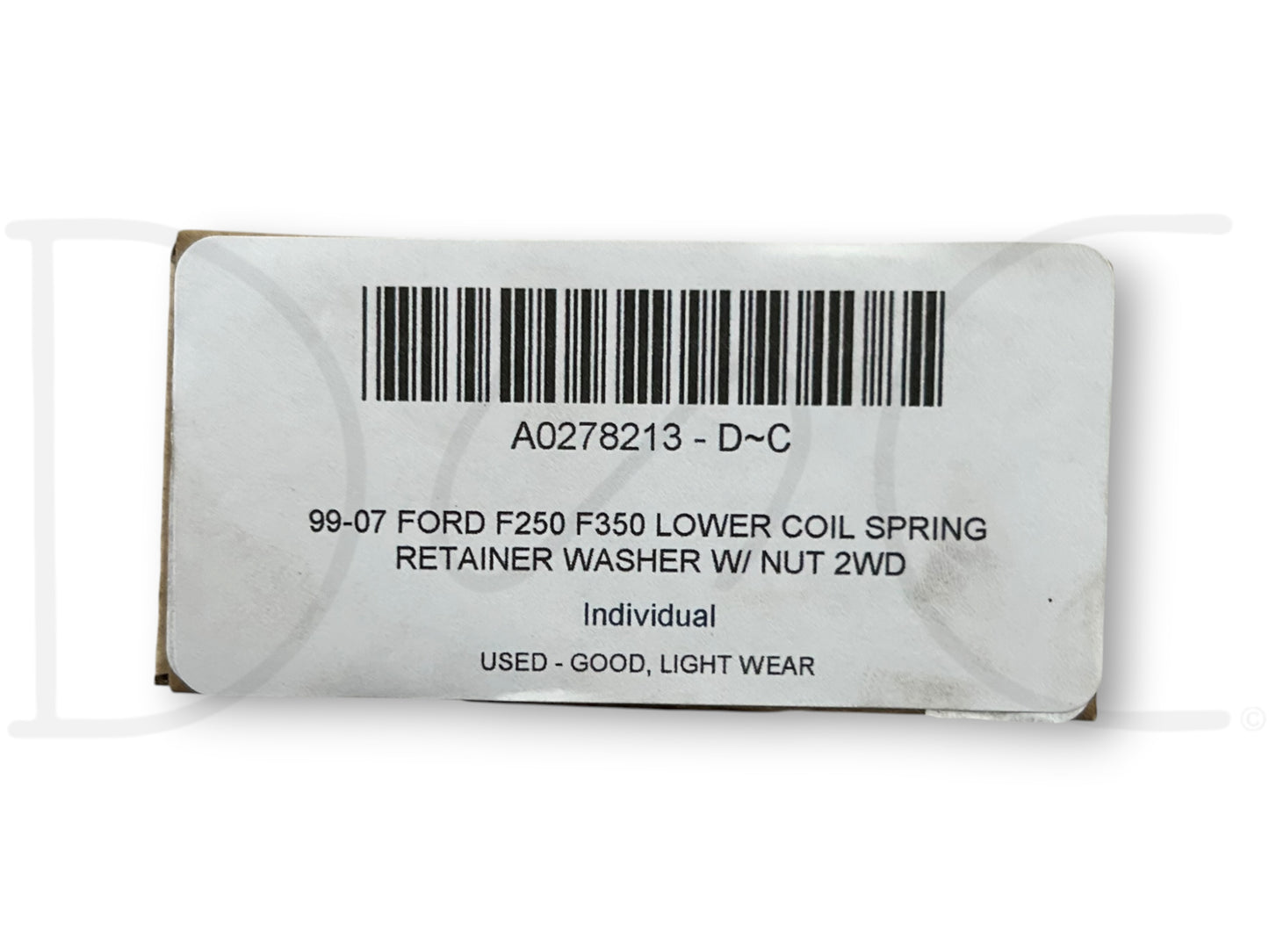 99-07 Ford F250 F350 Lower Coil Spring Retainer Washer W/ Nut 2WD