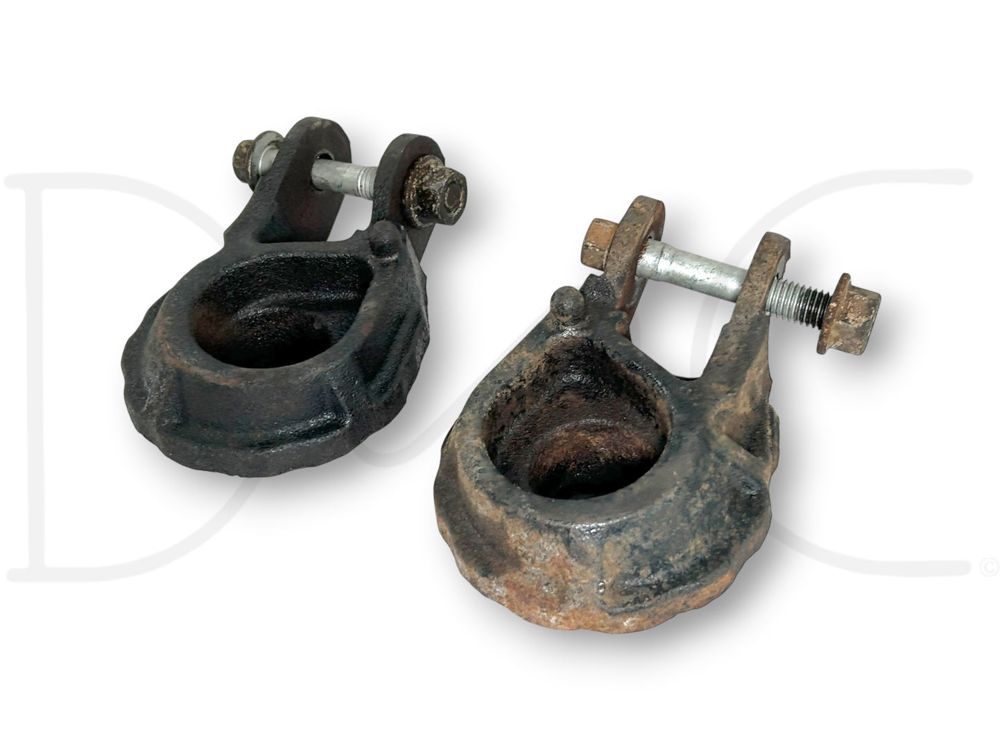 99-07 Ford F250 F350 Front Coil Spring Seat Lower Set Left Right 2WD OEM