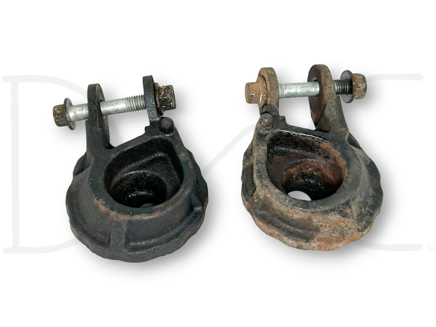 99-07 Ford F250 F350 Front Coil Spring Seat Lower Set Left Right 2WD OEM