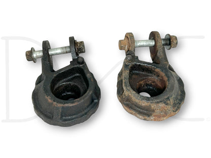 99-07 Ford F250 F350 Front Coil Spring Seat Lower Set Left Right 2WD OEM
