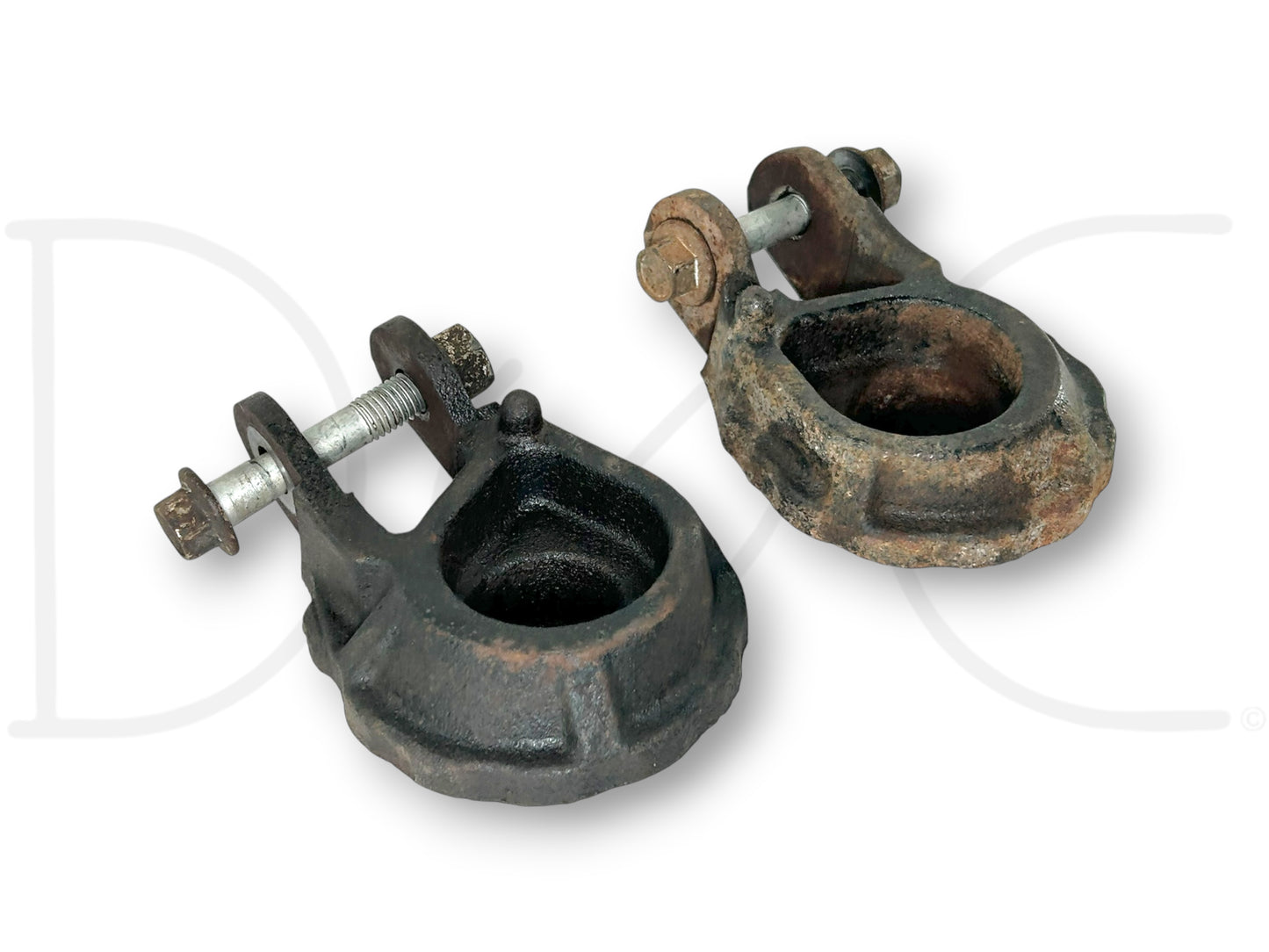 99-07 Ford F250 F350 Front Coil Spring Seat Lower Set Left Right 2WD OEM