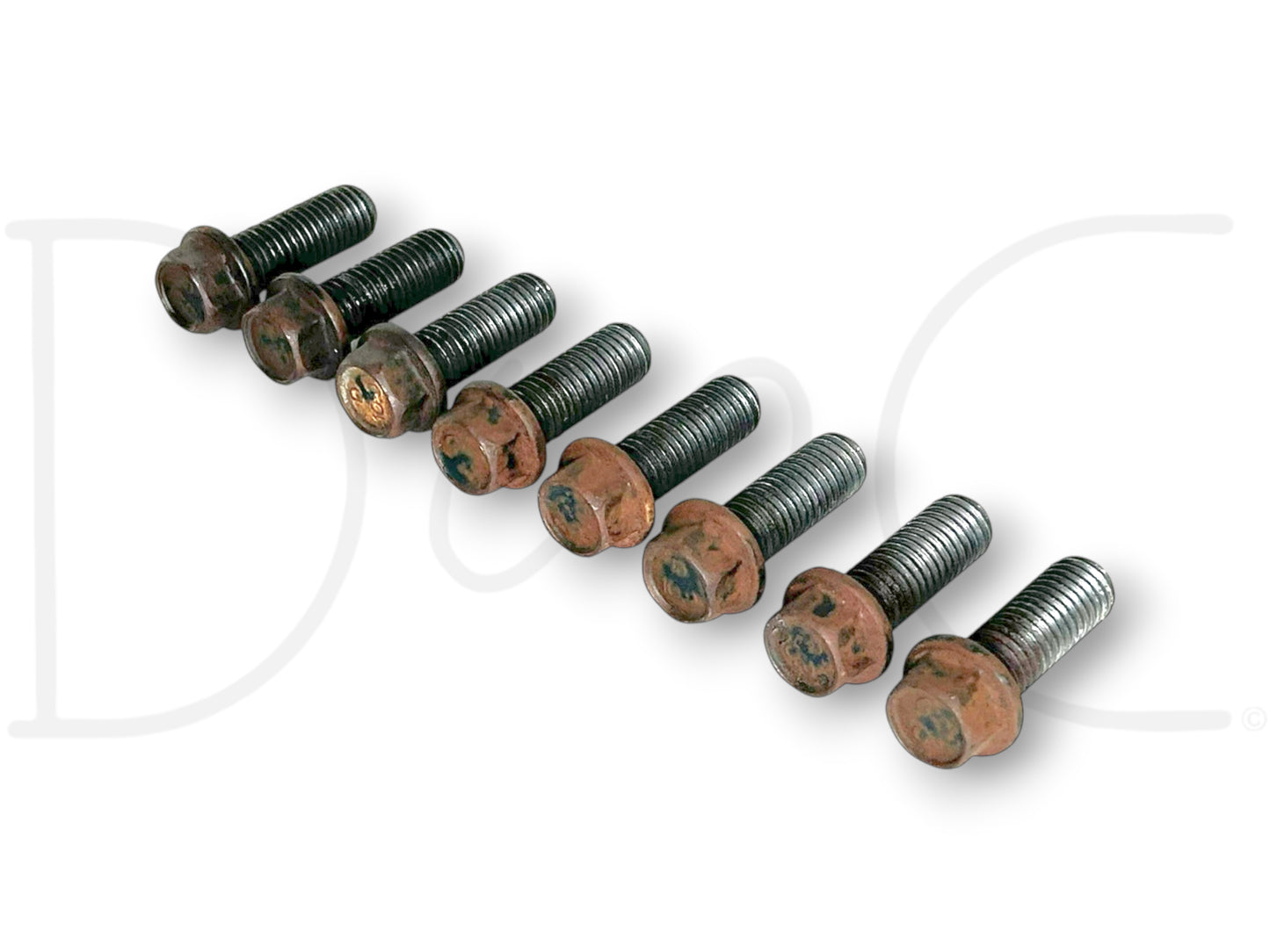 99-16 Ford F350 DRW Dually DANA 80 Rear Axle Shaft Flange Bolt Set 8 Bolts
