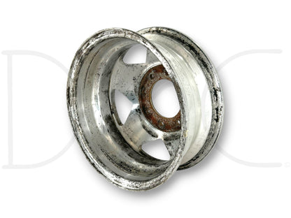 99-04 Ford F350 Dually DRW 16" Aluminum Wheel 16X6 Front Rim F81A-1007-Gb *Blem*